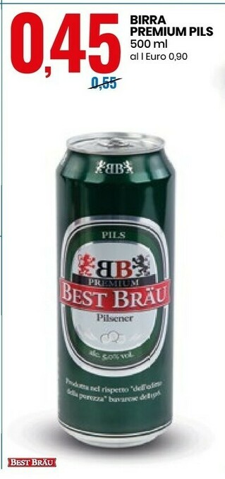 Eurospin Plis Birra Premium offerta