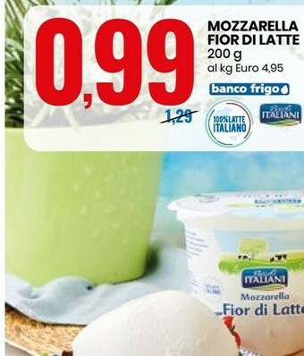 Eurospin Pascoli Italiani Mozzarella Fior Di Latte 200 G offerta