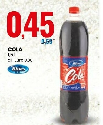 Eurospin Blues Cola offerta