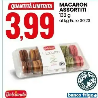 Eurospin Dolciando Macaron 132 G offerta