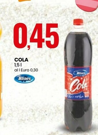 Eurospin Blues Cola offerta