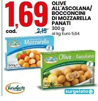 Eurospin Variagusto Olive All'Ascolana offerta