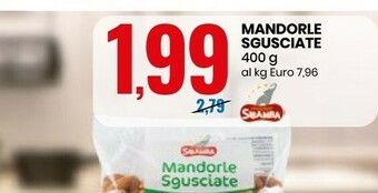 Eurospin Mister Sibamba Mandorle Sgusciate offerta