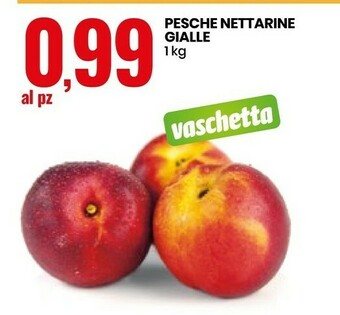 Pesche Nettarine Gialle