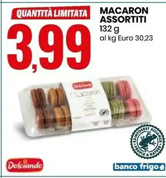 Eurospin Dolciando Macaron Assortiti offerta