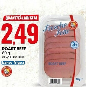 Eurospin La Bottega del Gusto Roast Beef offerta