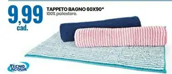 Eurospin Tecno Acqua Tappeto Bagno 60x90 offerta