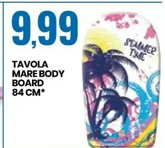 Eurospin Tavola Mare Body Board 84Cm offerta