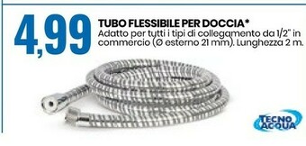 Eurospin Tubo Flessibile Per Doccia offerta