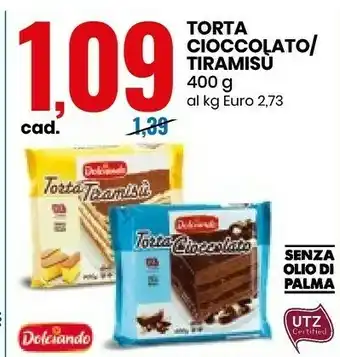 Dolciando Torta Cioccolato 400 G(ml)