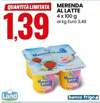 Eurospin Land Merenda Al Latte offerta