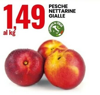 Eurospin Pesche Nettarine Gialle offerta
