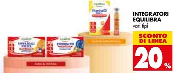Tigros Equilibra Integratori offerta