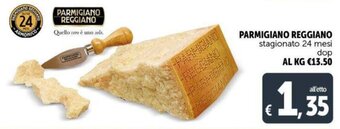 Deco Supermercati Parmigiano Reggiano stagionato 24 mesi dop offerta