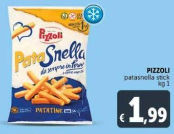 Pizzoli patasnella stick kg 1