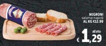 Deco Supermercati Negroni salame napoli offerta