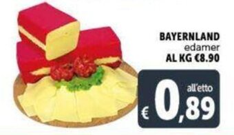 Deco Supermercati Bayernland edamer offerta