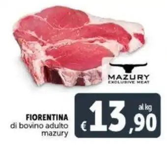 Deco Supermercati Fiorentina di bovino adulto mazury offerta