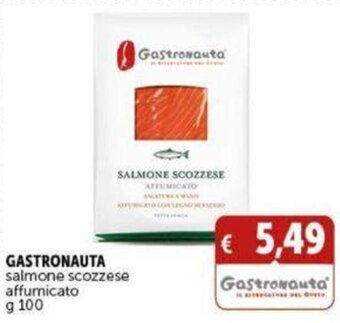 Deco Supermercati Gastronauta salmone scozzese affumicato g 100 offerta