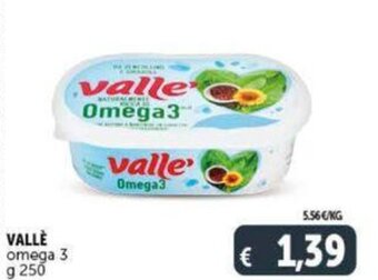 Deco Supermercati Vallè omega 3 g 250 offerta