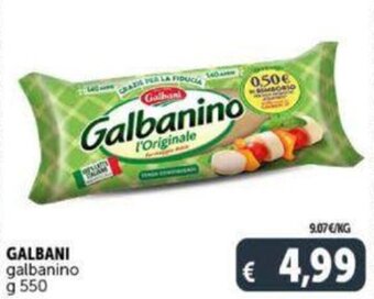 Deco Supermercati Galbani galbanino g 550 offerta