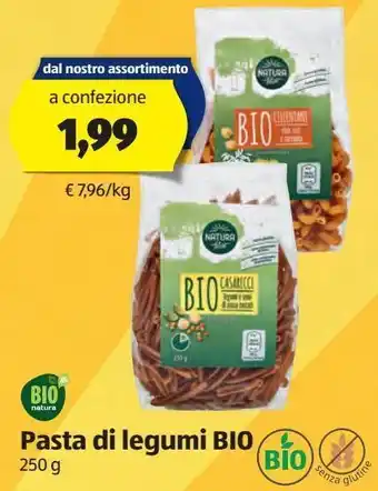 ALDI Pasta di legumi bio offerta