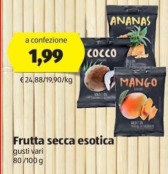 ALDI Frutta secca esotica offerta
