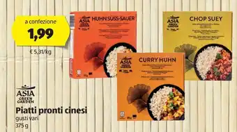 ALDI Piatti pronti cinesi asia green garden offerta