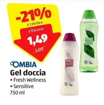 ALDI Gel doccia ombia offerta