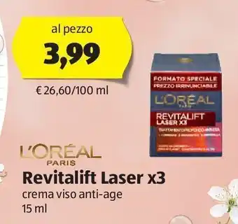 Revitalift laser x3 l'oreal