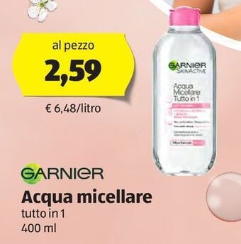 ALDI Acqua micellare garnier offerta