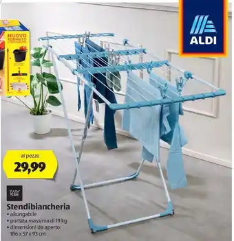 ALDI Stendibiancheria easy home offerta