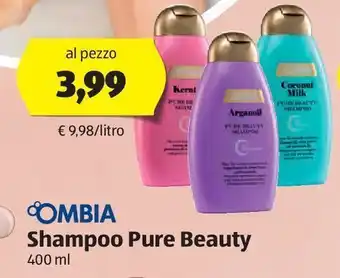 ALDI Shampoo pure beauty ombia offerta