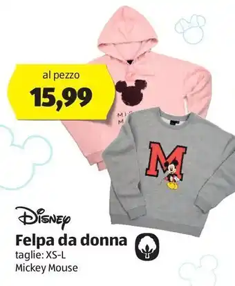 ALDI Felpa da donna disney offerta