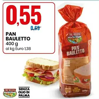 Eurospin Mulino Bianco Pan Bauletto Senza Olio Di Palma offerta
