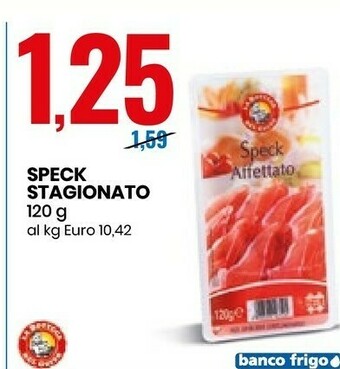 Eurospin Speck Stagionato offerta