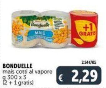Deco Supermercati Bonduelle mais cotti al vapore g 300 x 3 offerta