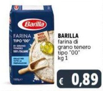 Deco Supermercati Barilla farina di grano tenero tipo "00" kg 1 offerta