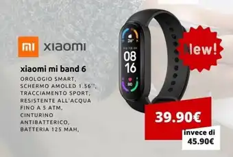 Xiaomi mi band 6