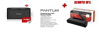 Pantum Stampante laser WiFi P2506W