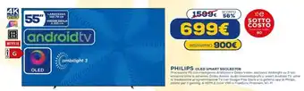 Euronics Philips OLED Smart 55" 55OLED706 offerta