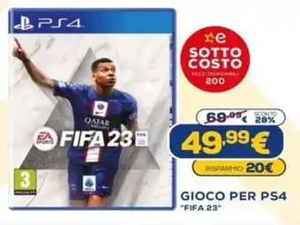 Euronics Gioco per PS4 "Fifa 23" offerta