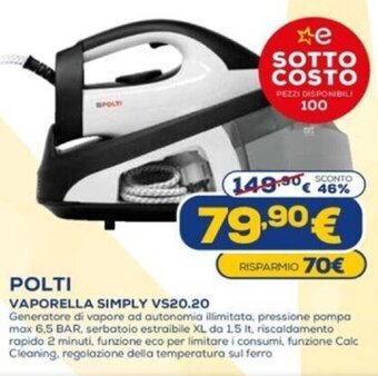 Polti Vaporella Simply VS20.20