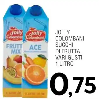Jolly Colombani Succhi di Frutta vari gusti 1 litro