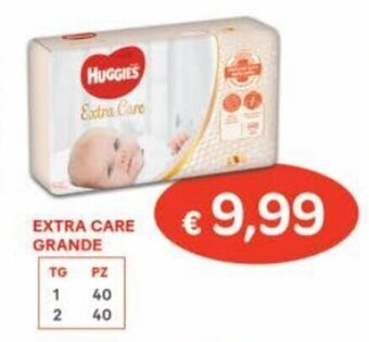 Ideal Bimbo Huggies Extra Care Grande offerta