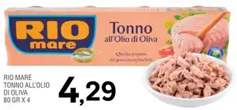 Rio Mare Tonno All'Olio di Oliva 80 gr x 4