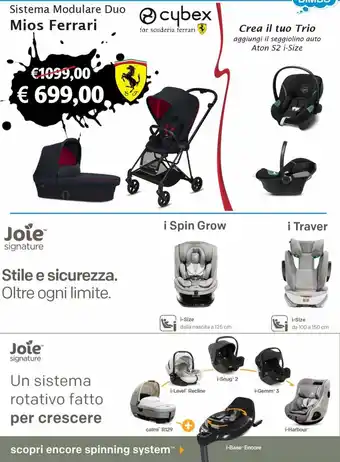 cybex Sistema Modulare Duo Mios Ferrari