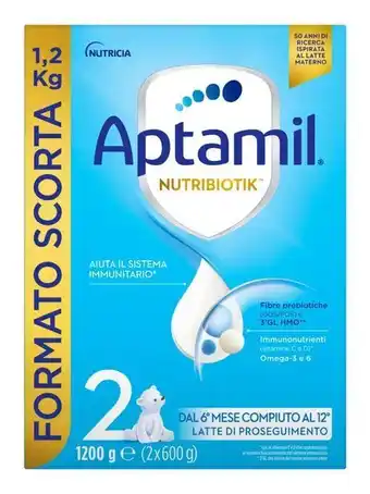 Prenatal Aptamil nutribiotik - latte di proseguimento 2 in polvere 1200g offerta