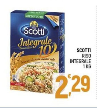 Ottimo Market Scotti Riso Integrale 1 kg offerta