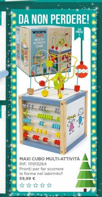 Maxi cubo multi attività